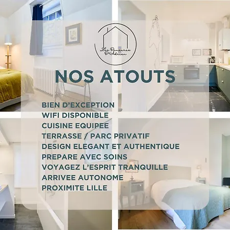 Apartment Le Petit Broc - Ecrin De Verdure Pres Lille *